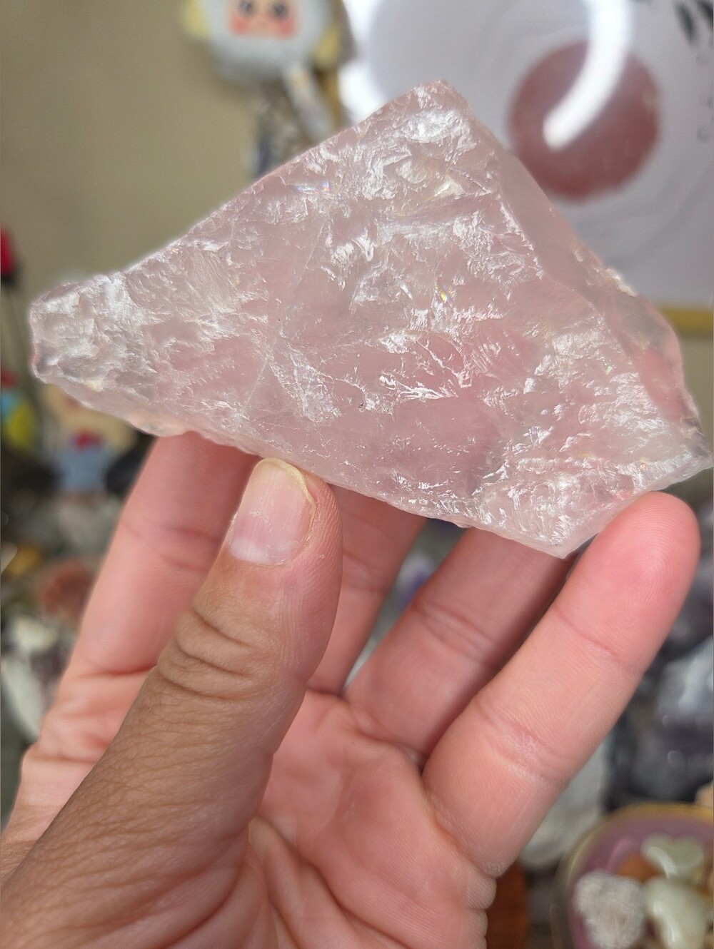 Raw Rose Quartz Specimen ( Self Love )